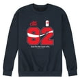 thumbnail image 1 of Coca-Cola - Diet Coke 82 Jersey - Men's Long Sleeve Crew Fleece Sweatshirt, 1 of 4