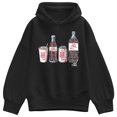 thumbnail image 1 of Diet Coke - Bottles and Cans - Women's Oversized Fleece Hoodie Sweatshirt, 1 of 3