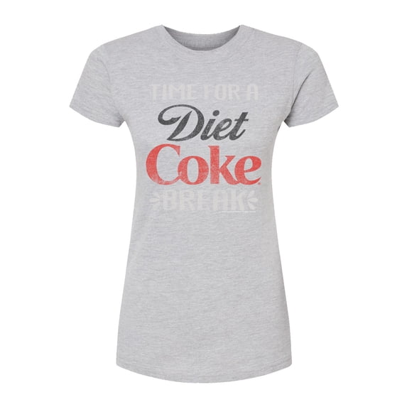 Coca-Cola - Diet Coke Break - Juniors Fitted Short Sleeve Graphic T-Shirt