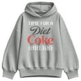 thumbnail image 1 of Coca-Cola - Diet Coke Break  - Ladies Oversized Fleece Hoodie Sweatshirt, 1 of 3