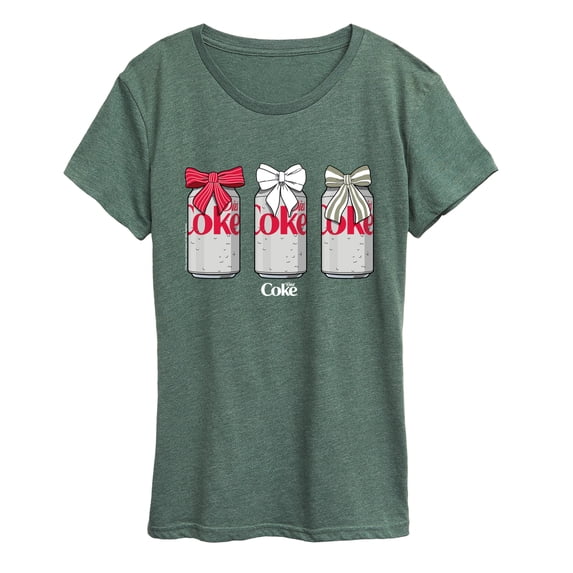 Coca-Cola - Diet Coke Christmas Bows Short Sleeve Graphic T-Shirt