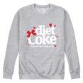thumbnail image 1 of Coca-Cola - Diet Coke Coquette Men's Graphic Fleece Sweatshirt, 1 of 4