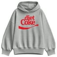 thumbnail image 1 of Coca-Cola - Diet Coke Logo Costume - Ladies Oversized Fleece Hoodie Sweatshirt, 1 of 3