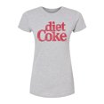 thumbnail image 1 of Coca-Cola - Diet Coke Logo - Juniors Fitted Short Sleeve Graphic T-Shirt, 1 of 4