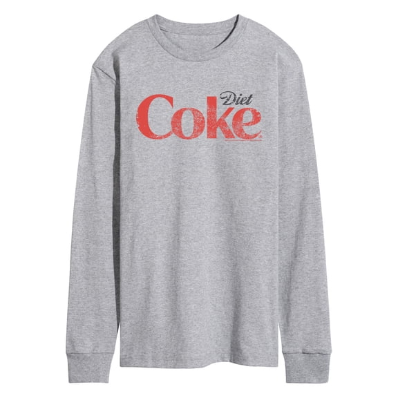 Coca-Cola - Diet Coke Logo - Men's Long Sleeve Graphic T-Shirt