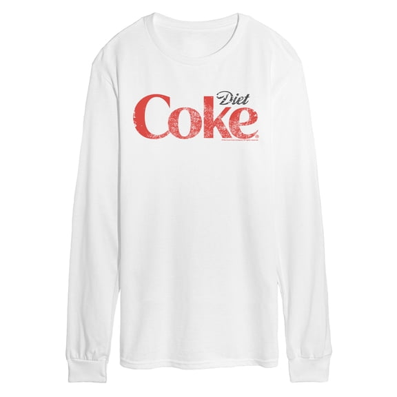 Coca-Cola - Diet Coke Logo - Men's Long Sleeve Graphic T-Shirt