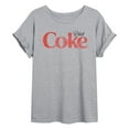 thumbnail image 1 of Coca-Cola - Diet Coke Logo - Women's Oversized Graphic T-Shirt, 1 of 4