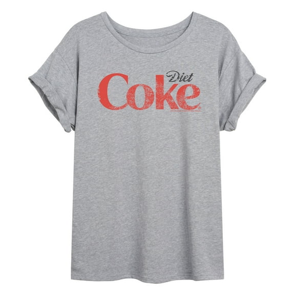 Coca-Cola - Diet Coke Logo - Women's Oversized Graphic T-Shirt