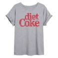 thumbnail image 1 of Coca-Cola - Diet Coke Logo - Women's Oversized Graphic T-Shirt, 1 of 4