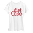 thumbnail image 1 of Coca-Cola - Diet Coke Logo - Women's Short Sleeve Graphic T-Shirt, 1 of 4