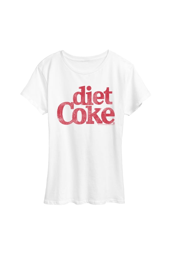- Diet Coke Logo - Women's Short Sleeve Graphic T-Shirt