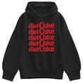 thumbnail image 1 of Coca-Cola - Diet Coke Stacked - Ladies Oversized Fleece Hoodie Sweatshirt, 1 of 3
