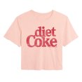 thumbnail image 1 of Coca-Cola - Diet Logo - Juniors Cropped Graphic T-Shirt, 1 of 3