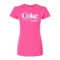 thumbnail image 1 of Coca-Cola - Drink Coke Enjoy - Juniors Fitted Graphic T-Shirt, 1 of 5