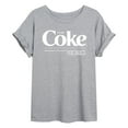 thumbnail image 1 of Coca-Cola - Drink Coke Enjoy - Juniors Ideal Flowy Muscle T-Shirt, 1 of 5