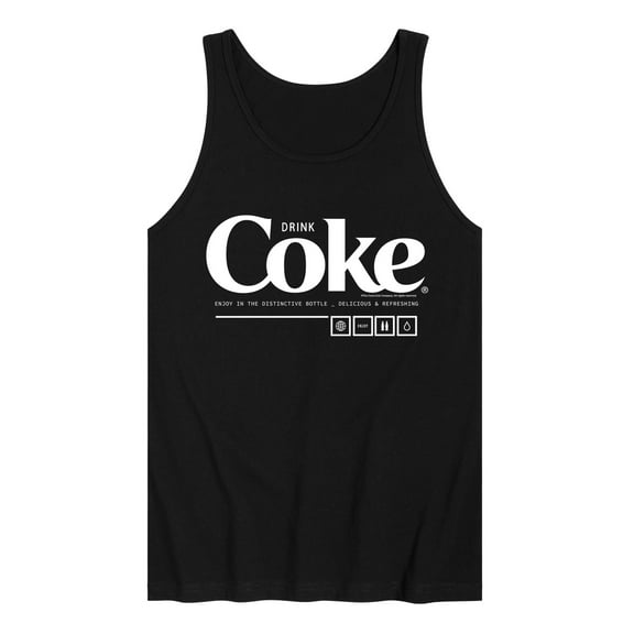 Coca-Cola - Drink Coke Enjoy - Men's Jersey Tank Top