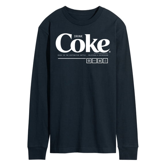 Coca-Cola - Drink Coke Enjoy - Men's Long Sleeve T-Shirt
