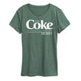 thumbnail image 1 of Coca-Cola - Drink Coke Enjoy  - Women's Short Sleeve Graphic T-Shirt, 1 of 5