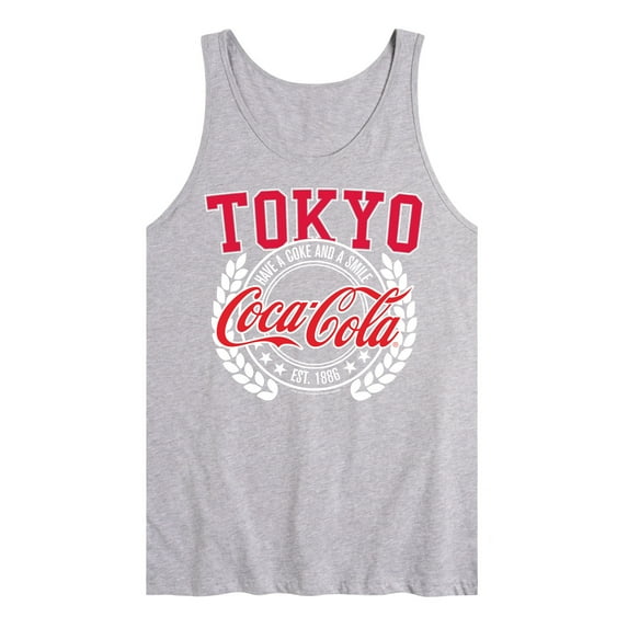 Coca-Cola - EST 1886 - Have A Coke & A Smile - Tokyo - Men's Jersey Tank Top