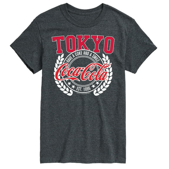 Coca-Cola - EST 1886 - Have A Coke & A Smile - Tokyo - Men's Short Sleeve Graphic T-Shirt