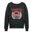 thumbnail image 1 of Coca-Cola - EST 1886 - Have A Coke & A Smile - Tokyo - Women's Lightweight French Terry Long Sleeve Shirt, 1 of 5