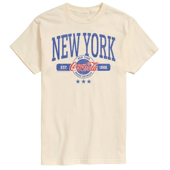 Coca-Cola - EST 1886 - New York - Men's Short Sleeve Graphic T-Shirt