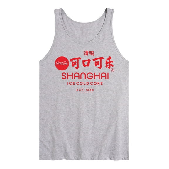 Coca-Cola - EST. 1886 - Shanghai - Men's Jersey Tank Top