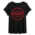 thumbnail image 1 of Coca-Cola - Enjoy Coca Cola USA - Juniors Ideal Flowy Muscle T-Shirt, 1 of 5