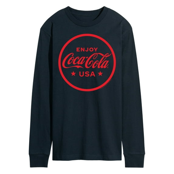 Coca-Cola - Enjoy Coca Cola USA - Men's Long Sleeve T-Shirt