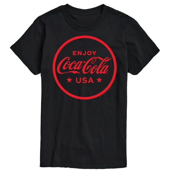 Coca-Cola - Enjoy Coca Cola USA - Men's Short Sleeve Graphic T-Shirt