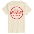 thumbnail image 1 of Coca-Cola - Enjoy Coca Cola USA - Men's Short Sleeve Graphic T-Shirt, 1 of 5