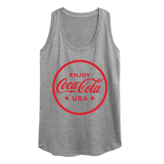 Coca-Cola - Enjoy Coca Cola USA  - Women's Racerback Tank Top