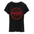 thumbnail image 1 of Coca-Cola - Enjoy Coca Cola USA  - Women's Short Sleeve Graphic T-Shirt, 1 of 5