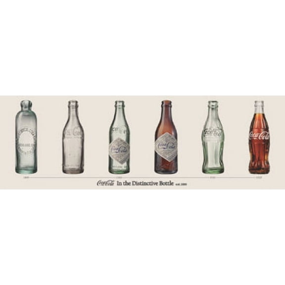 Coca-Cola - Evolution Slim Poster (12 x 36)