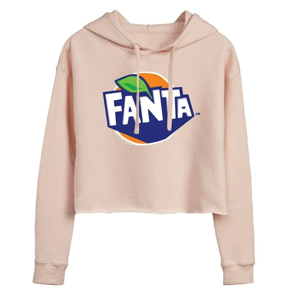 Coca-Cola - Fanta Costume - Juniors Cropped Pullover Hoodie