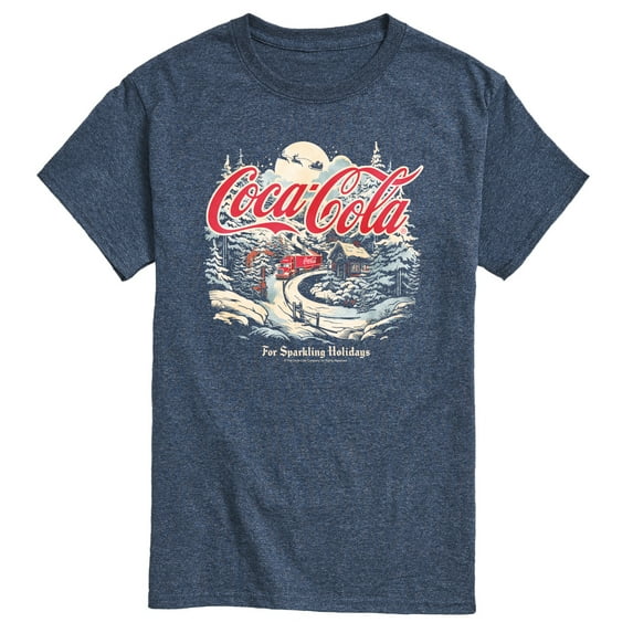Coca-Cola - For Sparkling Holidays - Men's Short Sleeve Graphic T-shirt