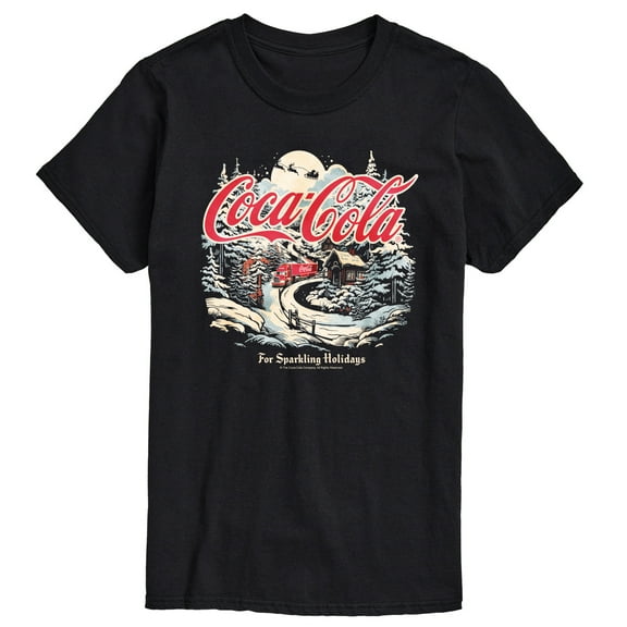 Coca-Cola - For Sparkling Holidays - Men's Short Sleeve Graphic T-shirt