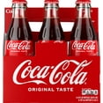 thumbnail image 1 of Coca-Cola Cane Sugar Soda Pop Glass Bottles, 8 fl oz, 6 Pack, Cane Sugar, 1 of 13