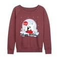 thumbnail image 1 of Coca-Cola - Happy Holiday Sled - Women's Lightweight French Terry Long Sleeve Shirt, 1 of 5
