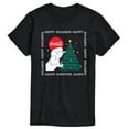 thumbnail image 1 of Coca-Cola - Happy Holidays Bears and Tree - Men's Short Sleeve Graphic T-shirt, 1 of 4