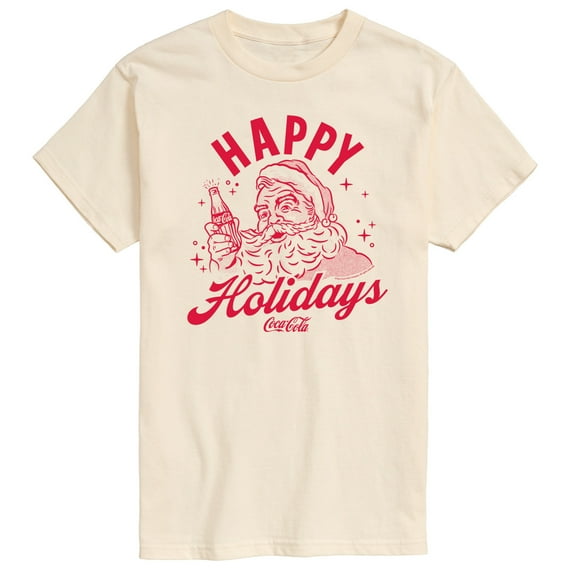 Coca-Cola - Happy Holidays - Men's Short Sleeve Graphic T-shirt
