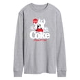 thumbnail image 1 of Coca-Cola - Happy Holidays Sledding - Men's Long Sleeve Graphic T-shirt, 1 of 4