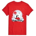 thumbnail image 1 of Coca-Cola - Happy Holidays Sledding - Men's Short Sleeve Graphic T-shirt, 1 of 5