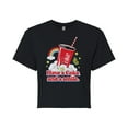 thumbnail image 1 of Coca-Cola - Have A Coke And A Smile - Juniors Cropped Pullover Hoodie, 1 of 5