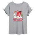 thumbnail image 1 of Coca-Cola - Have A Coke And A Smile - Juniors Ideal Flowy Muscle T-Shirt, 1 of 5