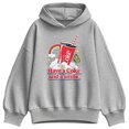 thumbnail image 1 of Coca-Cola - Have A Coke And A Smile - Ladies Oversized Fleece Hoodie Sweatshirt, 1 of 3