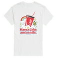 thumbnail image 1 of Coca-Cola - Have A Coke And A Smile - Men's Short Sleeve Graphic T-Shirt, 1 of 5