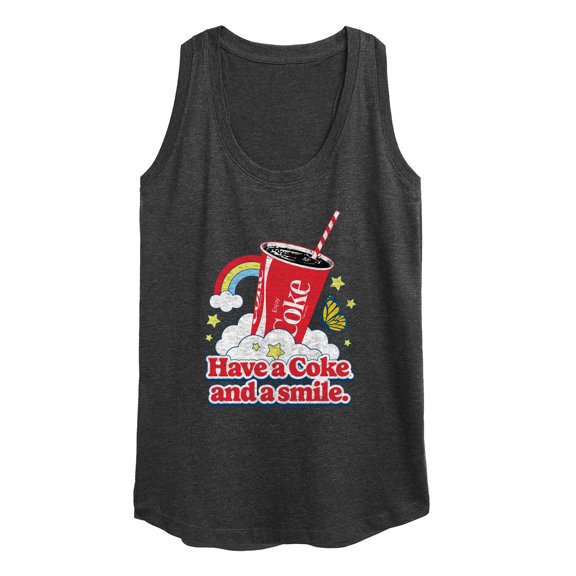 Coca-Cola - Have A Coke And A Smile  - Women's Racerback Tank Top