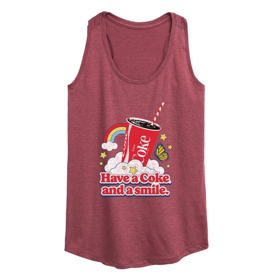 Coca-Cola - Have A Coke And A Smile - Women's Racerback Tank Top