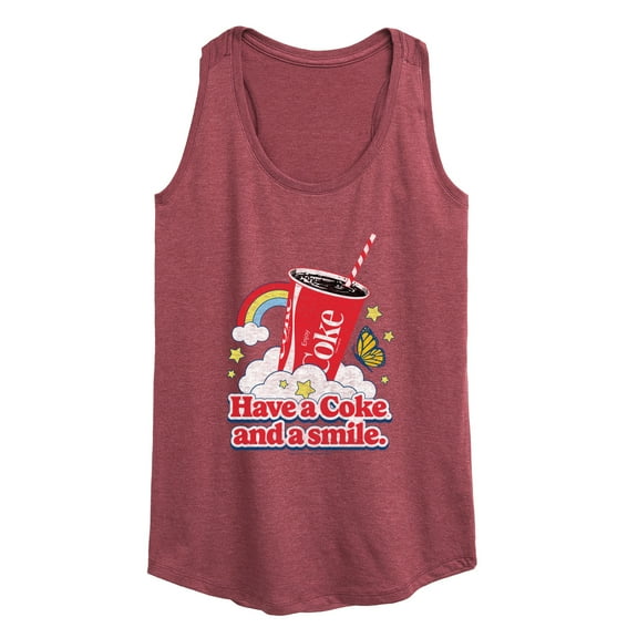 Coca-Cola - Have A Coke And A Smile  - Women's Racerback Tank Top